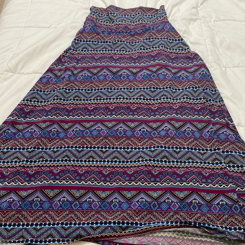 Boho Maxi Skirt Medium